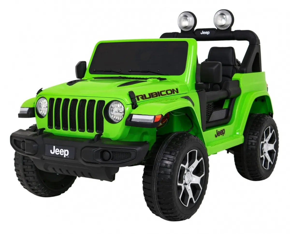 Licencirani auto na akumulator Jeep Wrangler Rubicon 4x4 - zeleni - Mursko Središće