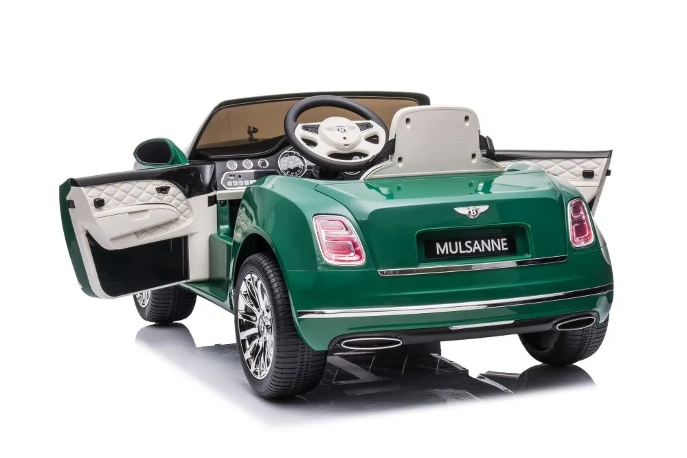 Licencirani auto na akumulator Bentley Mulsanne - zeleni/lakirani - Mursko Središće