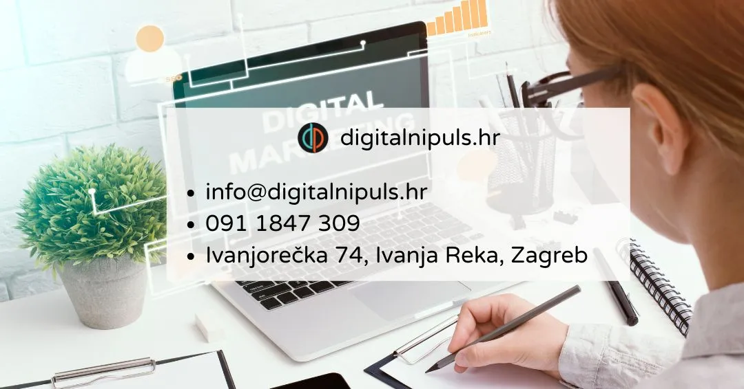 Marketinška agencija – SEO, Google i Meta oglašavanje, društvene mreže - Ivanja Reka, Zagreb