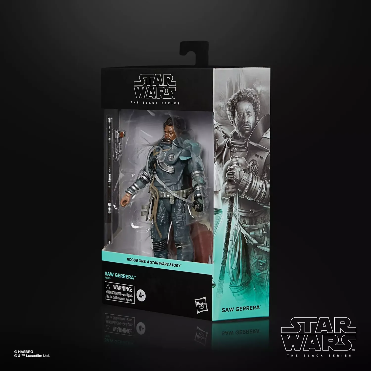 star wars: the black series – saw gerrera figura, 15cm - slika 2