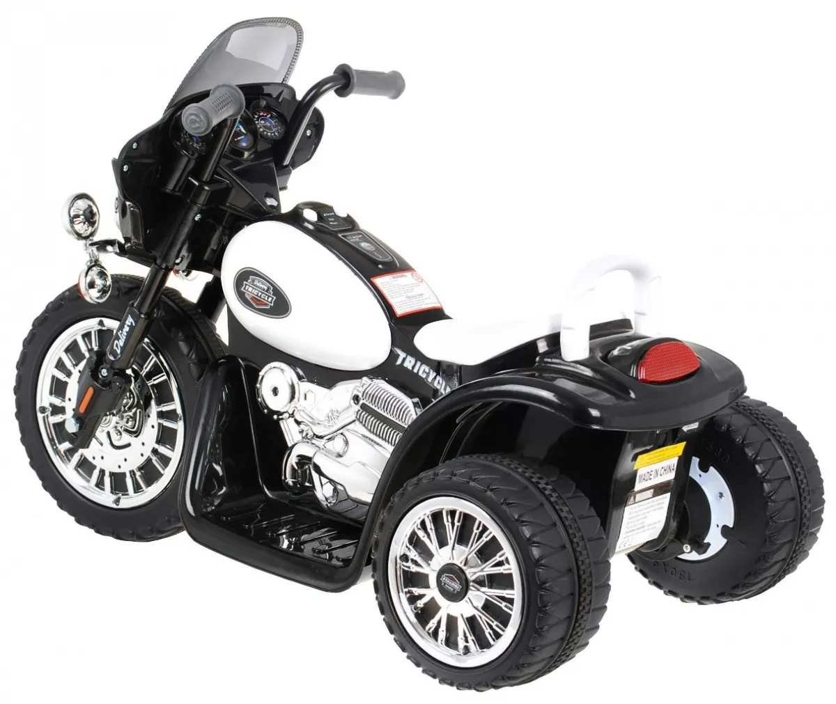 motor na akumulator chopper - crni - slika 3