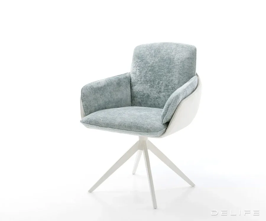 Blagovaonska Stolica Luan, Materijal: Chenille/Koža - Čakovec