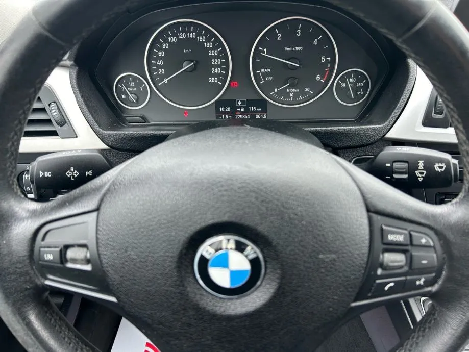 bmw serija 3 316d 2012.,navi, tempomat, sport mod, servis, alu 17 - slika 16
