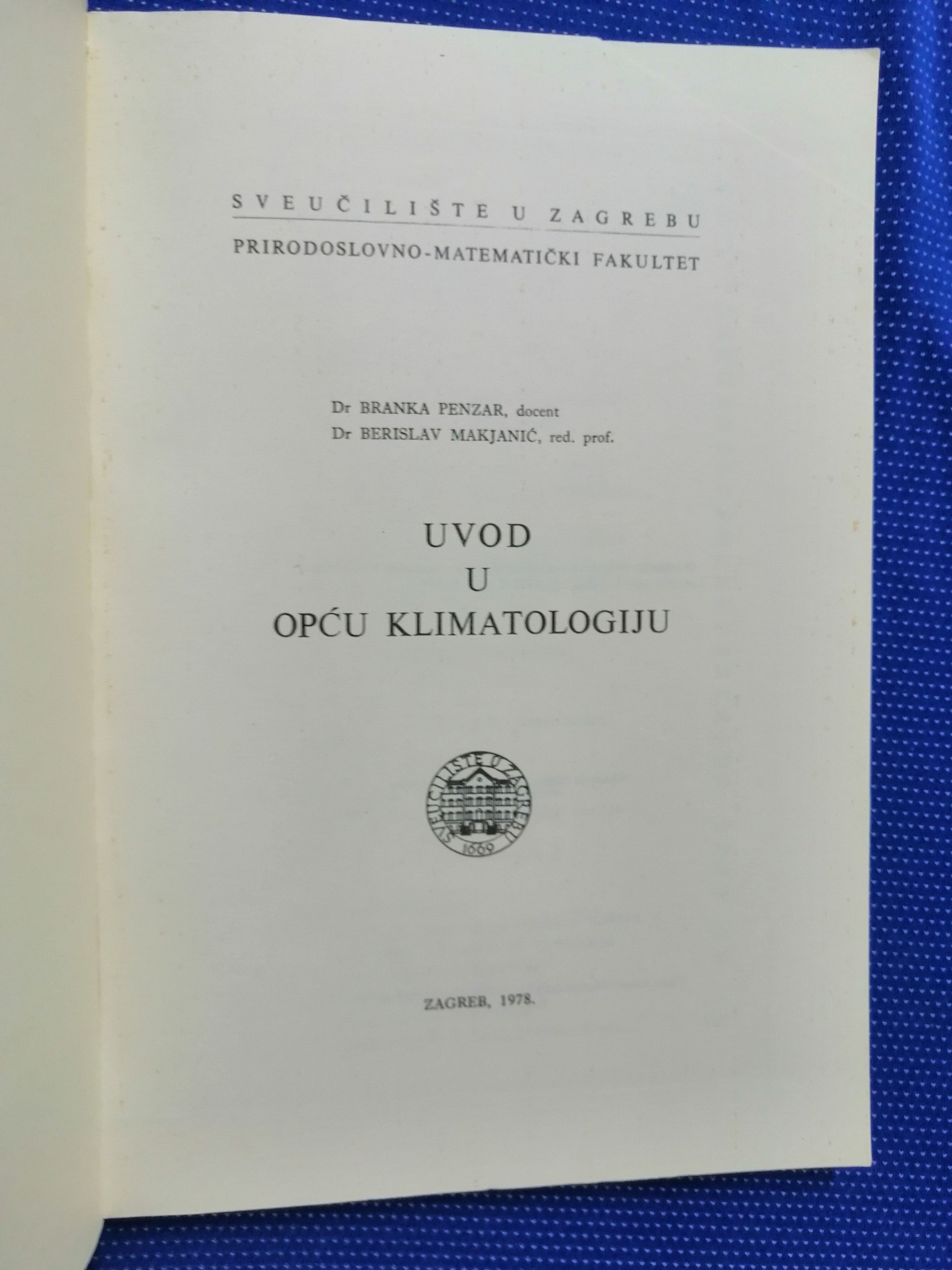 branka penzar i berislav makjanić – uvod u opću klimatologiju - slika 2