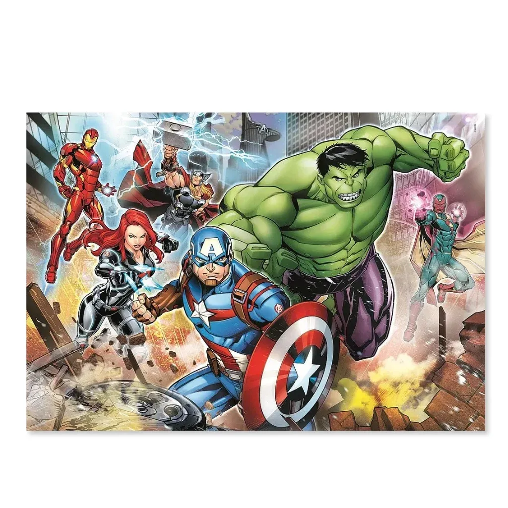 avengers puzzle – breakout, 180pcs - slika 2
