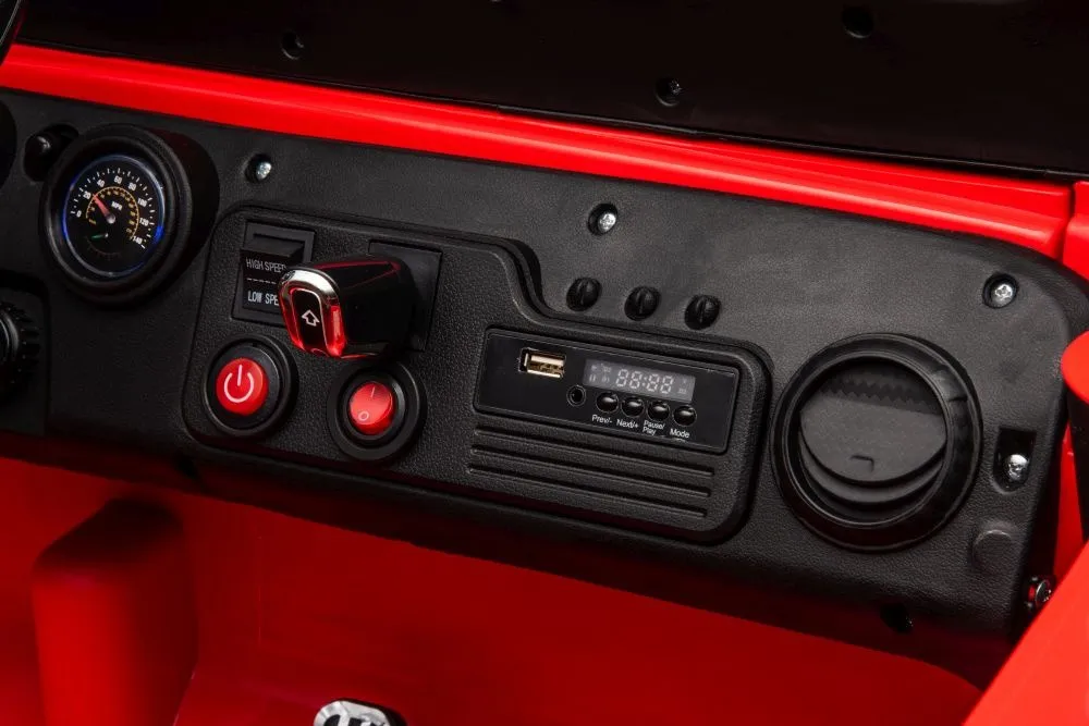 auto na akumulator jh-102 4x4 - crveni - slika 4