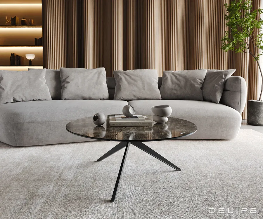 Klub stolić Delron 90x90cm, Materijal: Keramika - Čakovec