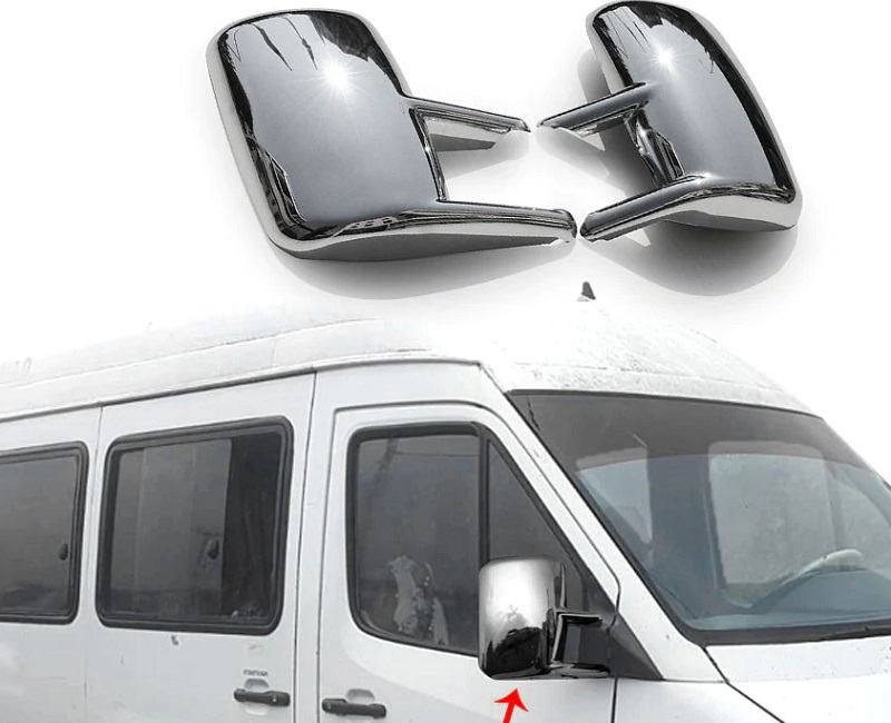 krom poklopci retrovizora za mercedes sprinter - slika 8