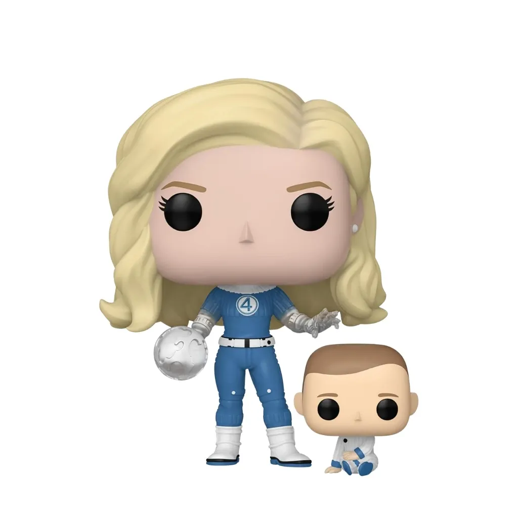 funko pop! & buddy: the fantastic four – invisible woman&franklin 1514 - slika 2