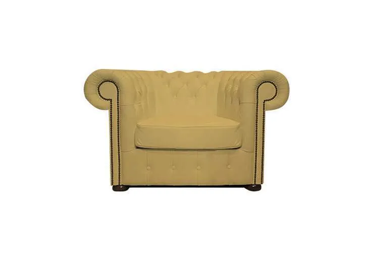 Chesterfield Fotelja Class Leather | 1-sjedište | Ivory - Ježdovec, Zagreb