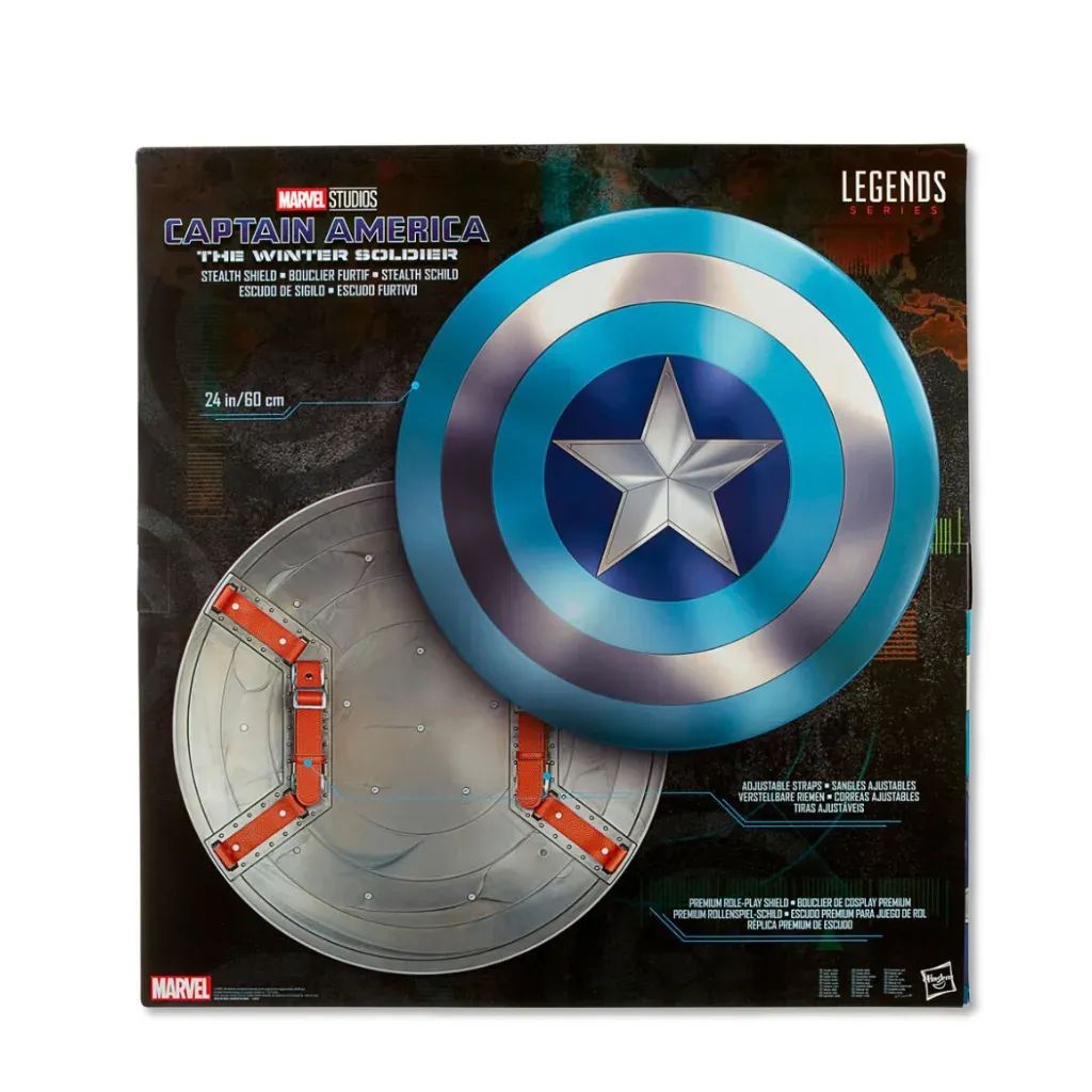 marvel legends series: captain america – stealth shield, 60cm - slika 4