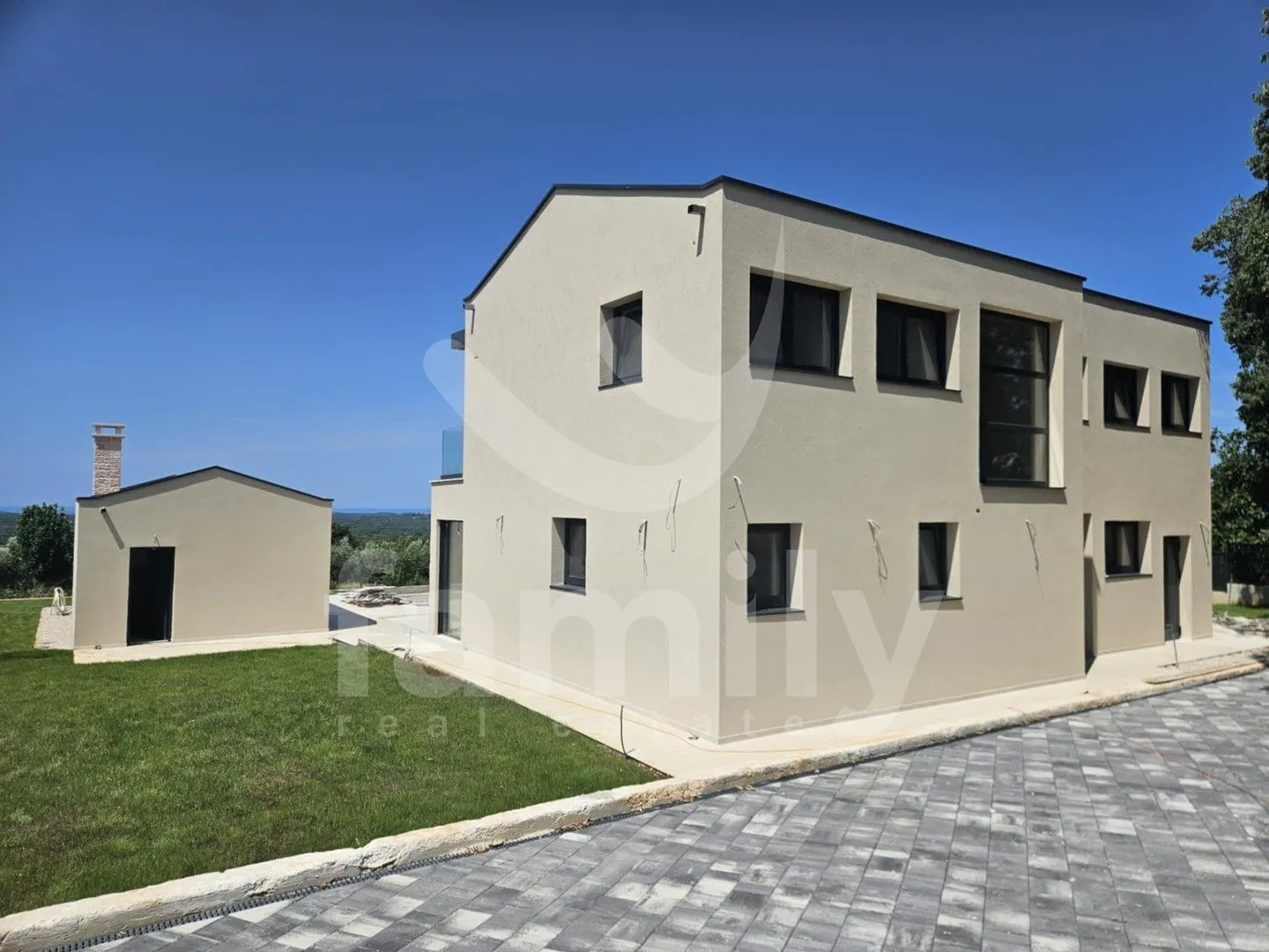 Prelijepa Vila Sa Pogledom Na Prirodu I More - Sveti Lovreč Pazenatički