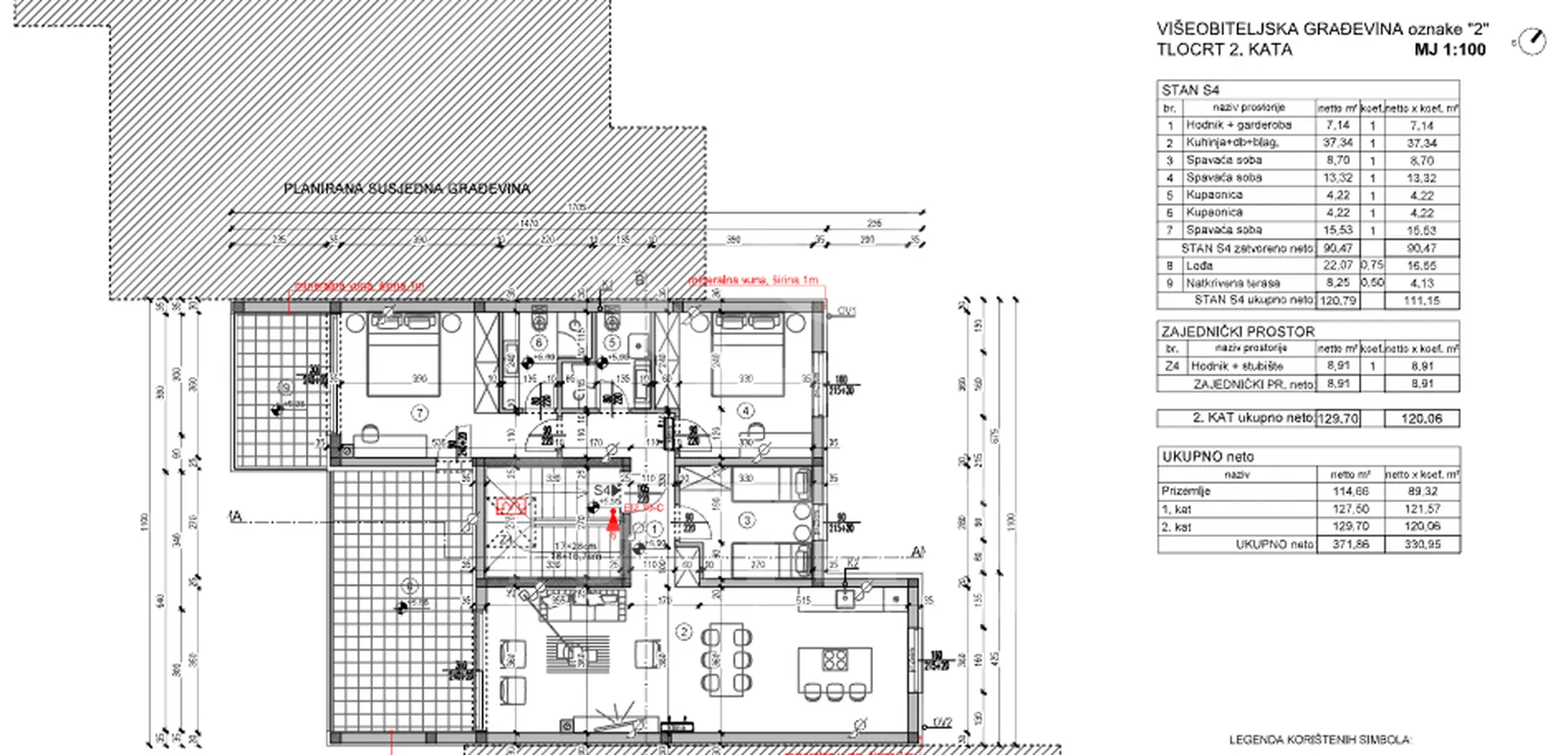 privatnost, visina i stil - trosobni penthouse bez kompromisa - slika 8