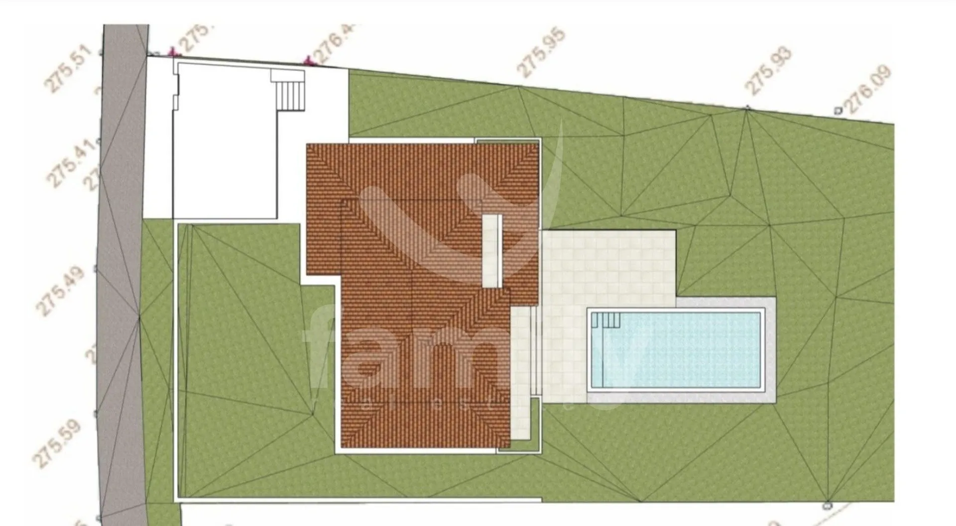 vrlo atraktivno građevinsko zemljište sa izrađenim projektom - slika 3