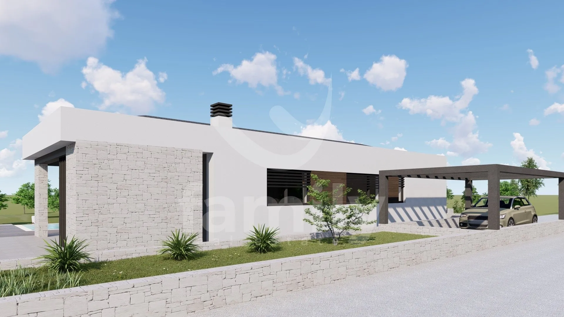 ekskluzivna prodaja građevinsko zemljište sa gotovim projektom - barban - slika 5