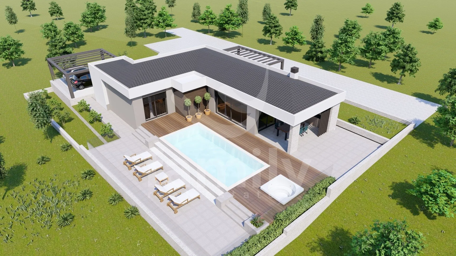 ekskluzivna prodaja građevinsko zemljište sa gotovim projektom - barban - slika 8