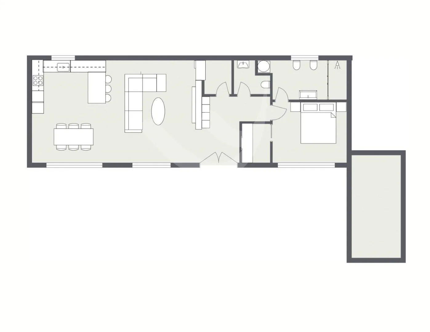 luksuzni moderni penthouse u novogradnji na top lokaciji - slika 13