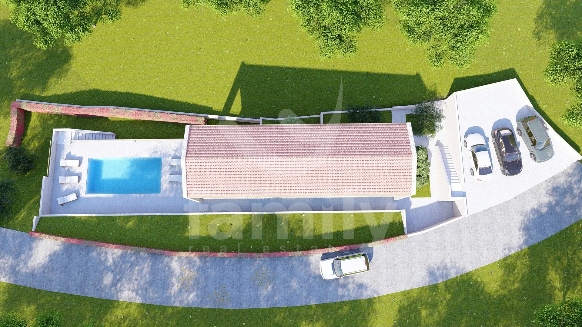 prostrano zemljište sa ishodovanom građevinskom dozvolom - slika 5