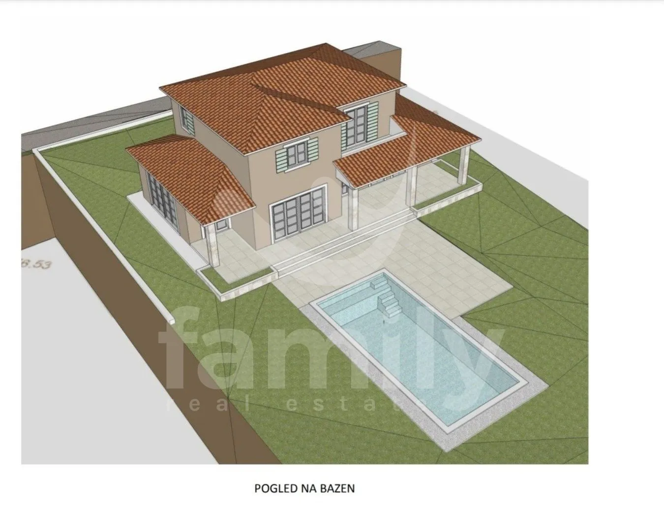vrlo atraktivno građevinsko zemljište sa izrađenim projektom - slika 5