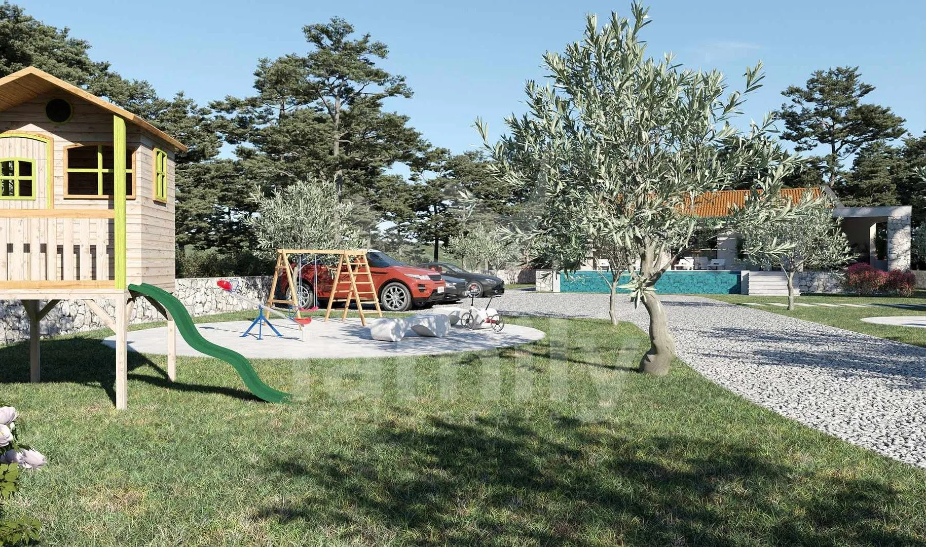 građevinsko zemljište sa idejnim projektom na mirnoj lokaciji - slika 14