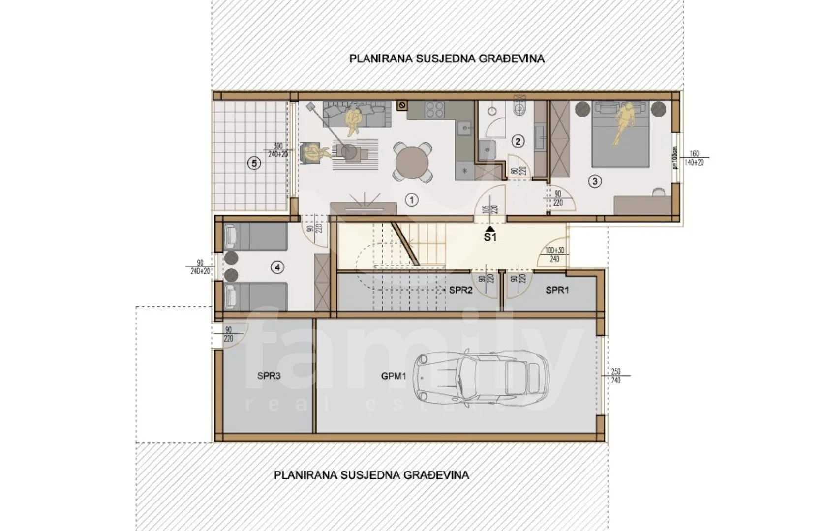 pametno projektiran dvosoban stan u novogradnji - slika 10