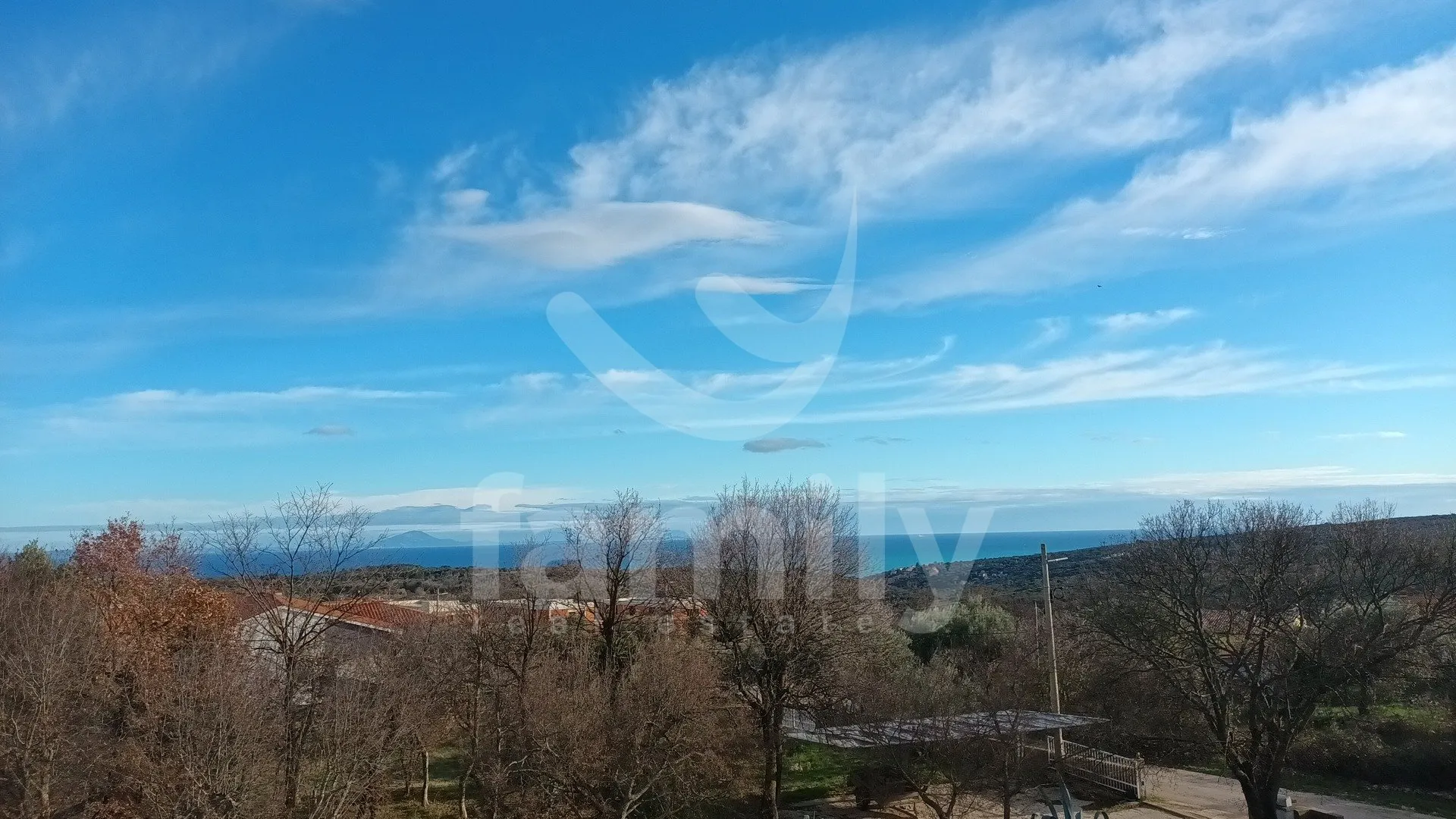 rohbau vila, veliko zemljište, pogled more - slika 3