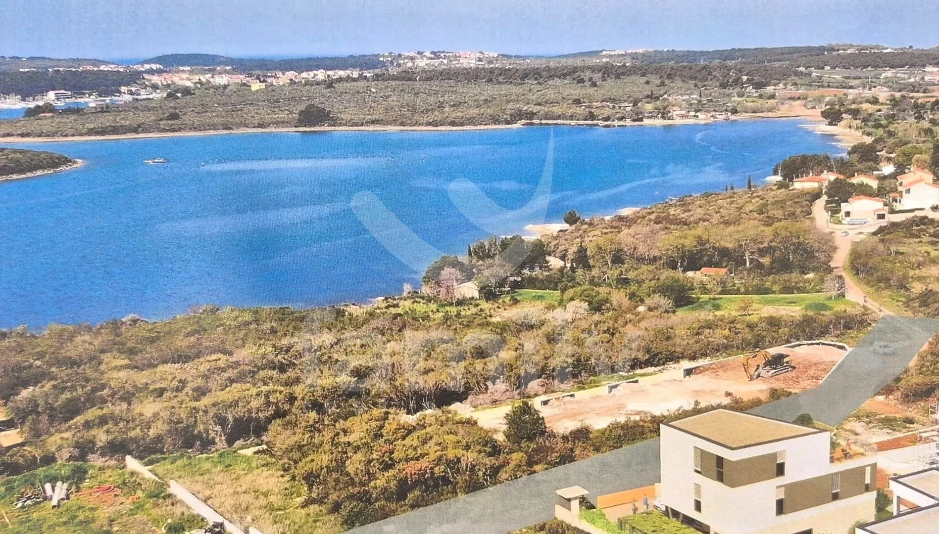 građevinsko zemljište na mirnoj lokaciji sa pogledom na more - slika 4
