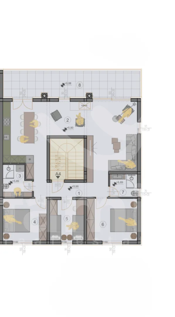 prostran penthouse u modernoj novogradnji - slika 25
