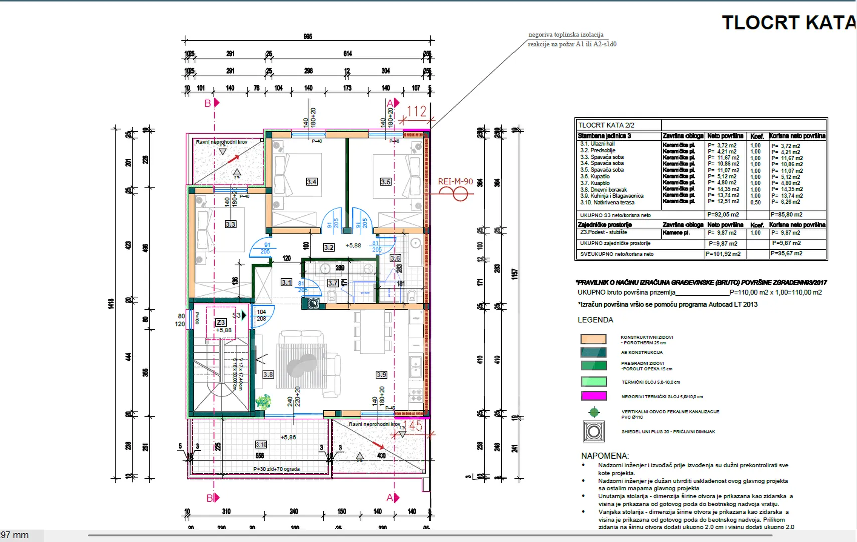 luksuzni penthouse u medulinu- 3 spavaće sobe, terasa, mir i mediteran - slika 6