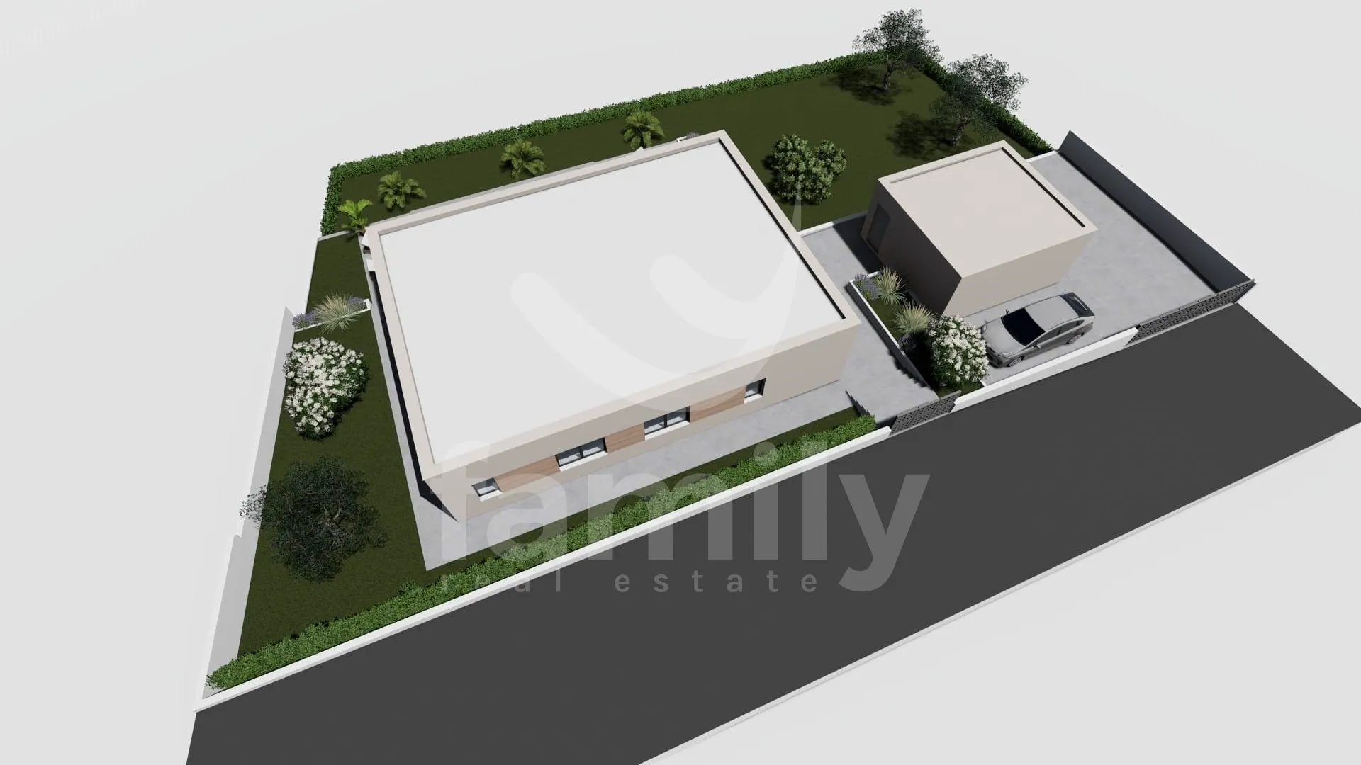 građevinsko zemljište sa idejnim projektom u mirnom naselju - slika 6