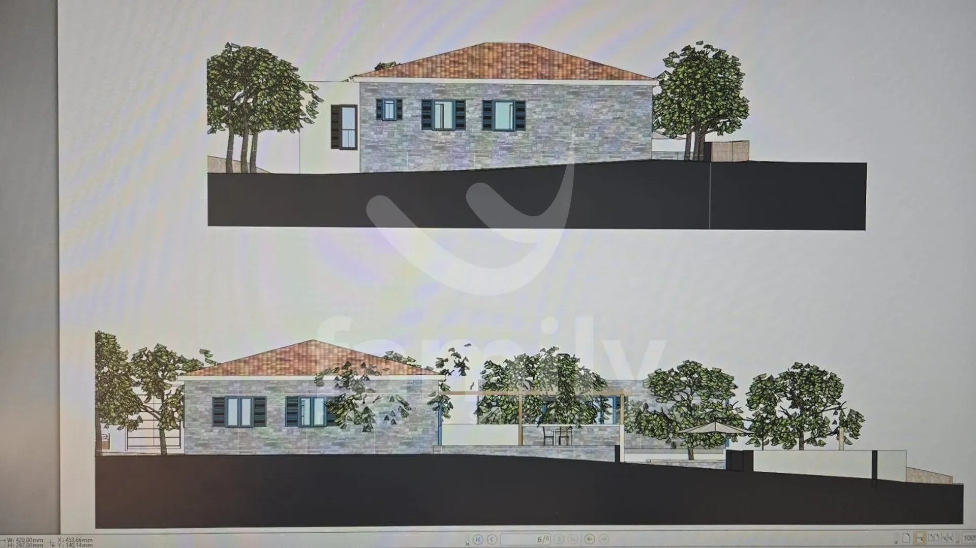 Rohbau Vila, Veliko Zemljište, Pogled More - Peruški, Marčana