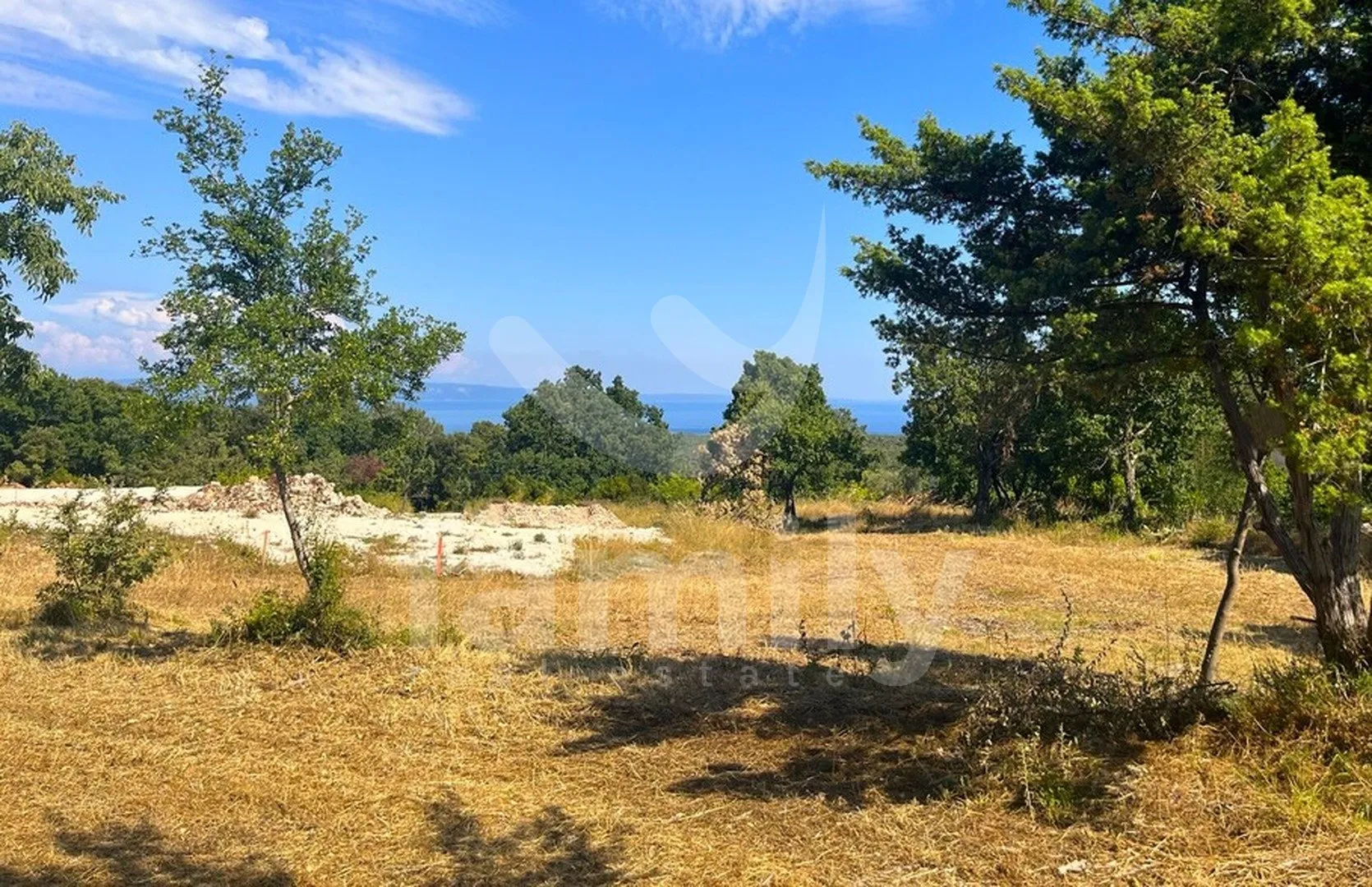 Građevinsko Zemljište Sa Pogledom Na More - Peruški, Marčana