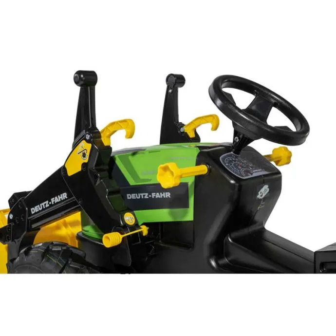 rolly toys farmtrac premium ii deutz 8280 ttv traktor na pedale sa uto - slika 7