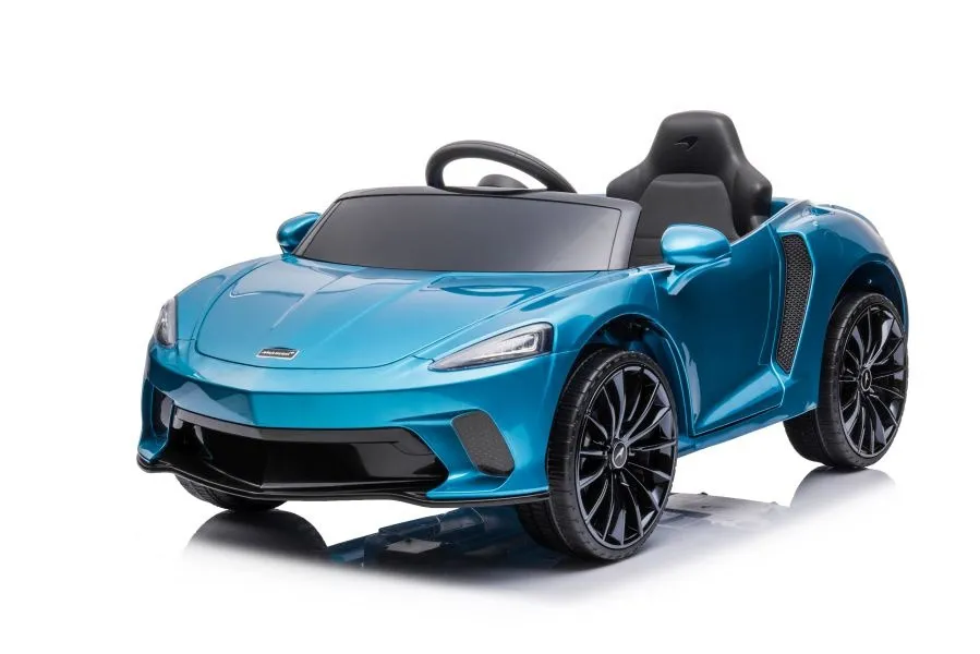 licencirani auto na akumulator mclaren gt 12v - plavi/lakirani - slika 4