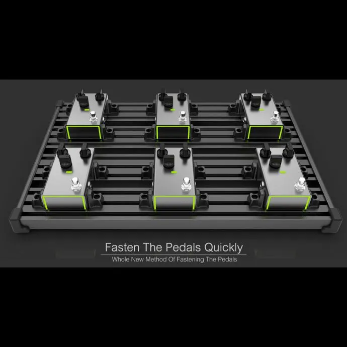 guitto gpb-02 medium pedalboard with bag - slika 2