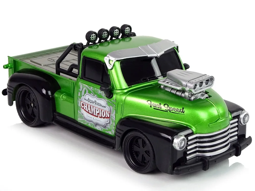 auto na daljinsko upravljanje 1:18 pick-up - pick-up - zeleni - slika 3