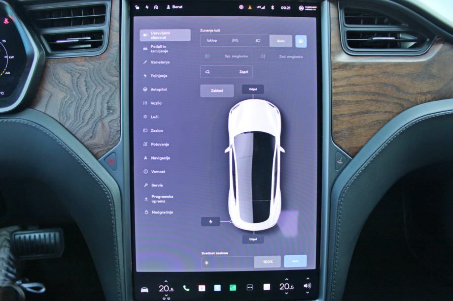 tesla model s 100d awd adapt.led cockpit autopilot kamera alu 21 - slika 2