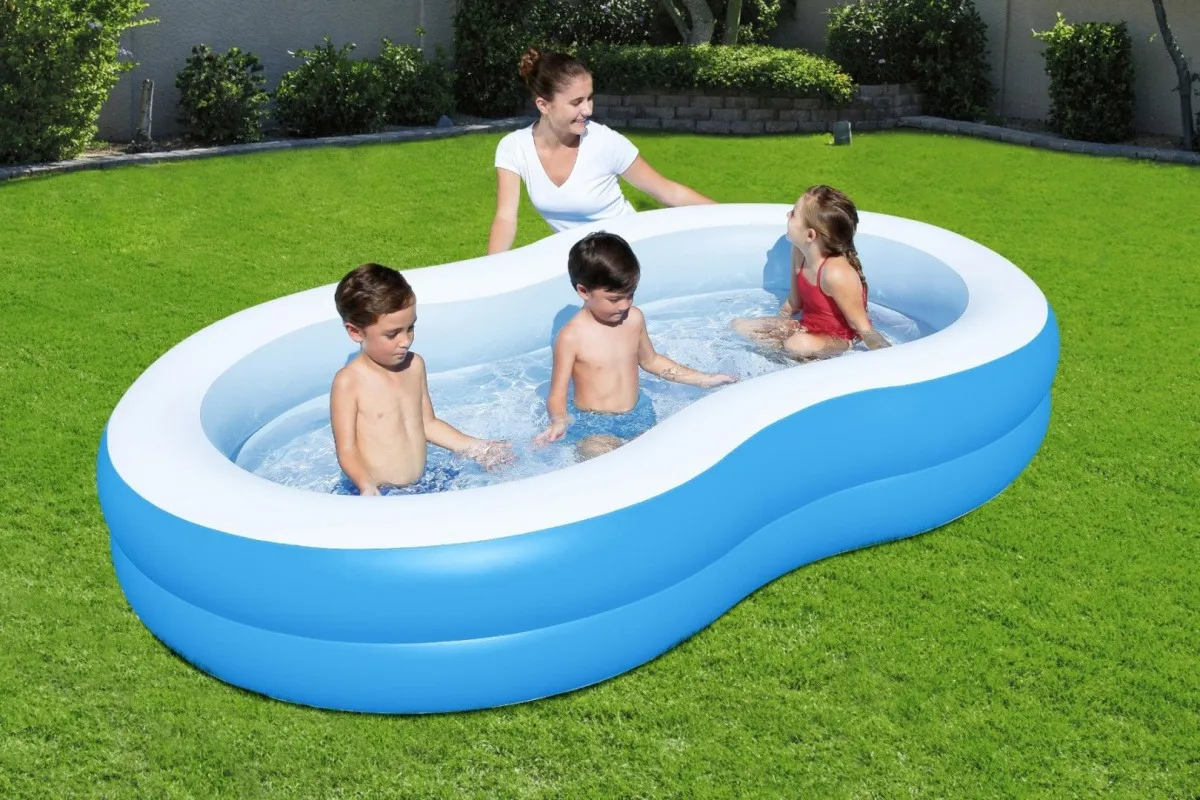 bazen na napuhavanje big laguna 262 157 46cm bestway - slika 2