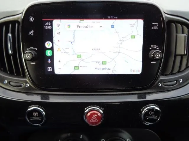 fiat 500 1,0 mh club/klima/tempo/7xab/dab radio/applay/mfu/reg 07/26 - slika 17