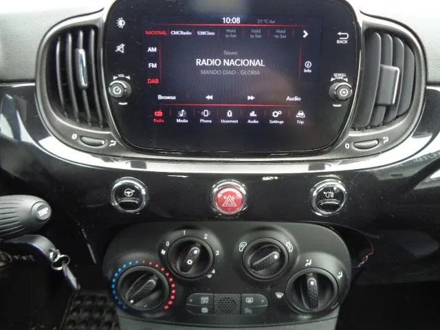 fiat 500 1,0 mh club/klima/tempo/7xab/dab radio/applay/mfu/reg 07/26 - slika 18