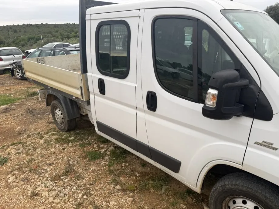 Fiat Ducato 2.3 Multijet DUPLA KABINA – OTVORENI TERETNI – 7 SJEDALA – - Brodarica, Šibenik