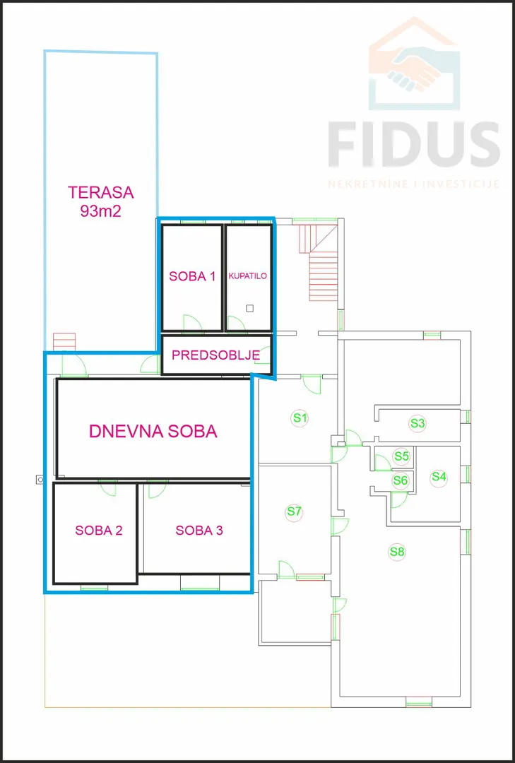 četverosoban stan - livana - slika 16