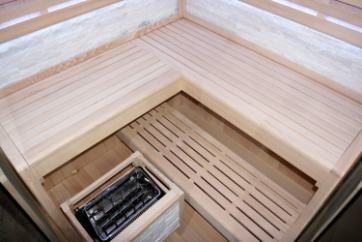 finska sauna – premium – kutna – 1500 x 1500 x 2005 mm - slika 10