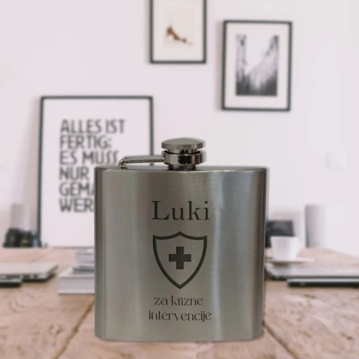 inox personalizirana pljoska /čutura - slika 2