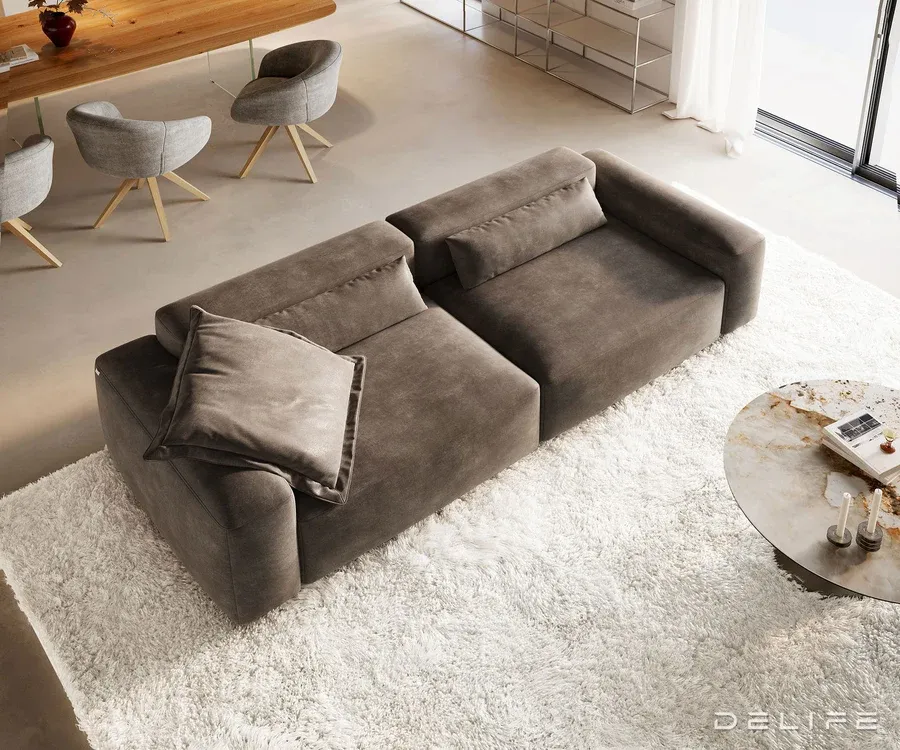 modularna sofa freestyle 280x110cm, materijal: mikrofibra - slika 3