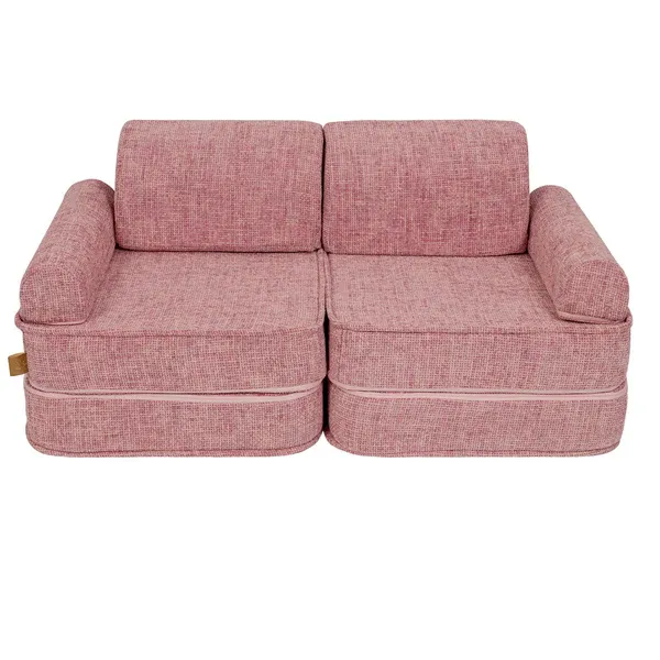 srednja modularna sofa za djecu - tangle bubblegum pink - slika 3
