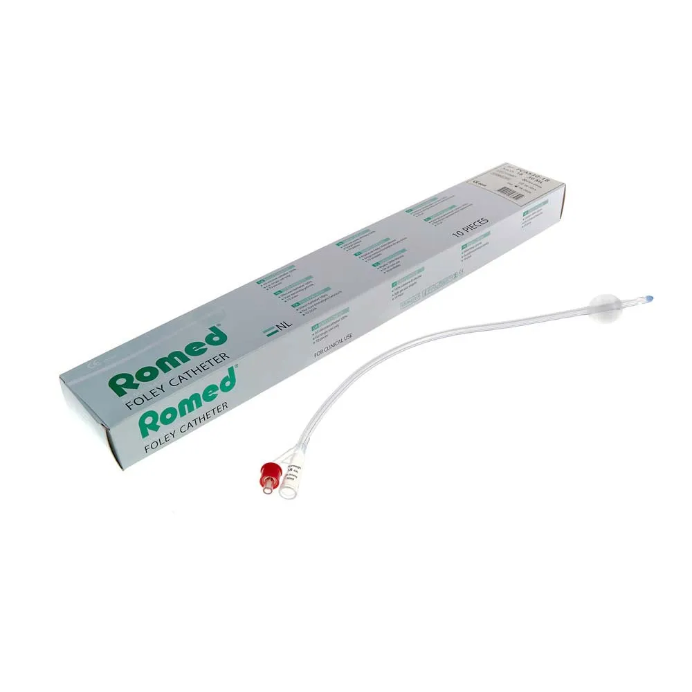 foley silikonski balon kateteri dvosmjerni 30ml ch22 - slika 1
