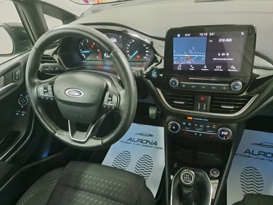 ford fiesta 1.5 tdci titanium*jamstvo*led,navi,kamera,servisna... - slika 12