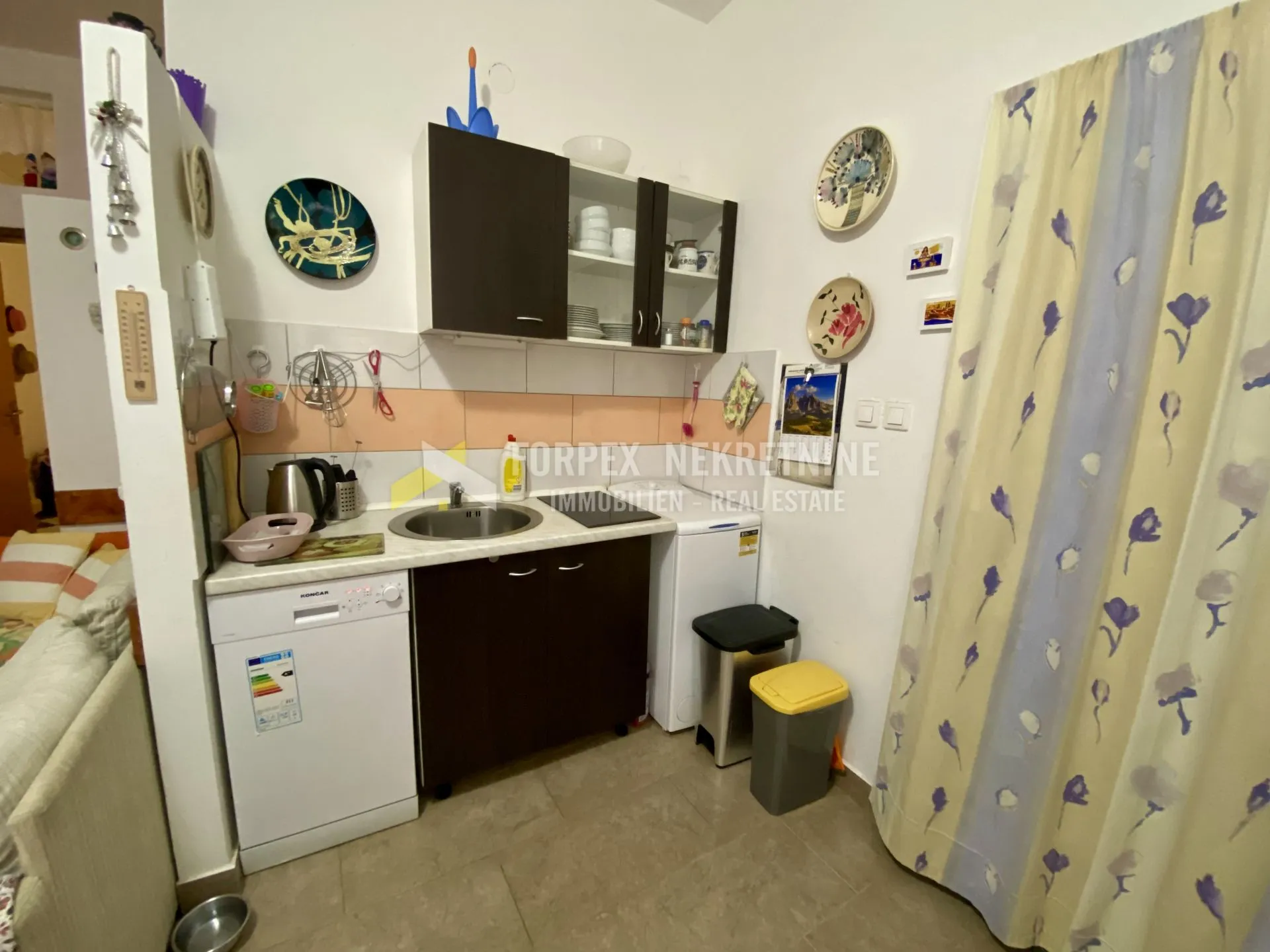 novi vinodolski - stan 1s+db, parking - slika 8