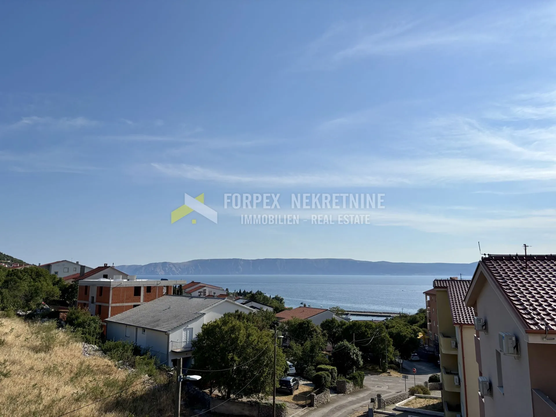 novi vinodolski-klenovica, stan 2s+db, pogled - slika 5
